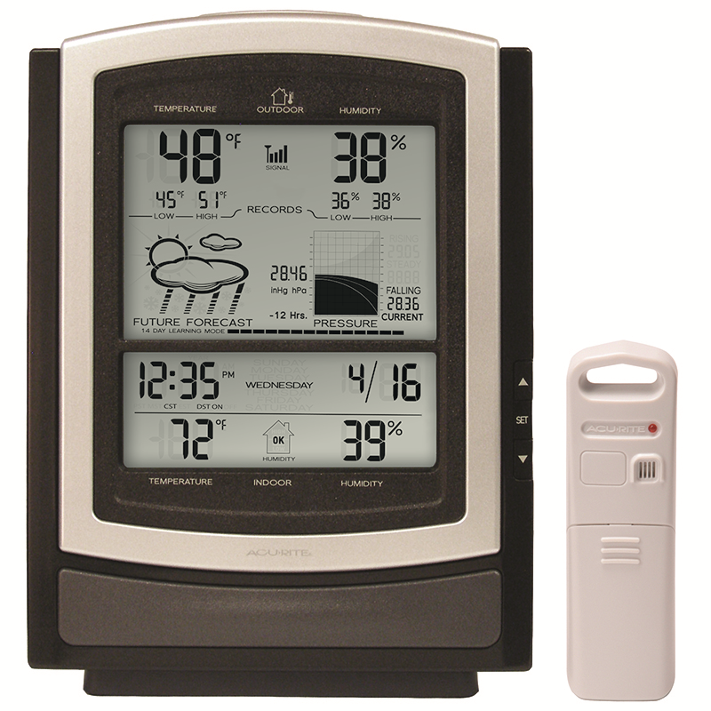 01099 Deluxe Wireless Weather Center with Barometric Pressure Charting