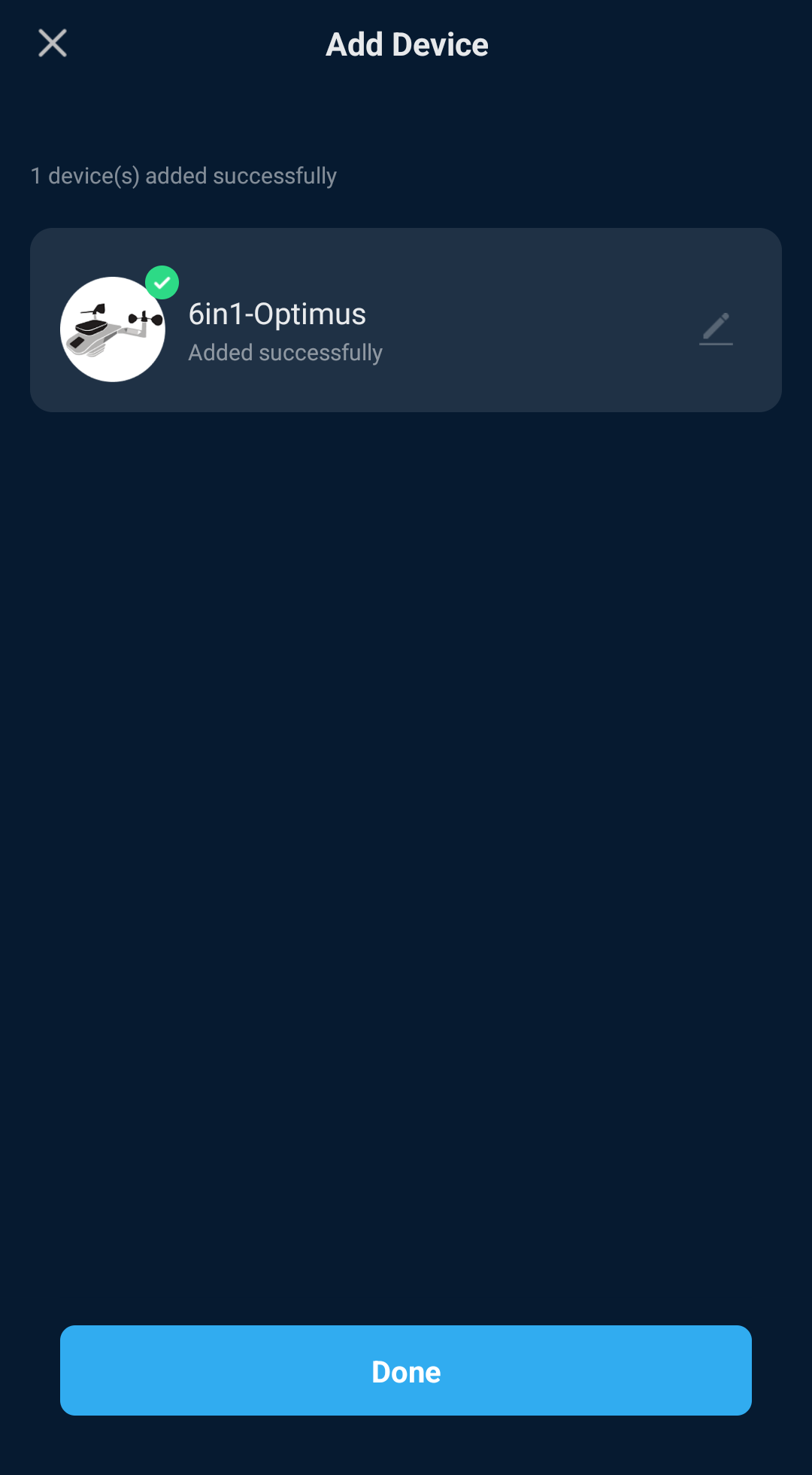 AcuRite NOW app Added Successfully.png